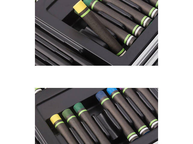 Набір для малювання WORISON в алюмінієвому кейсі 70 предметів - Фото 5