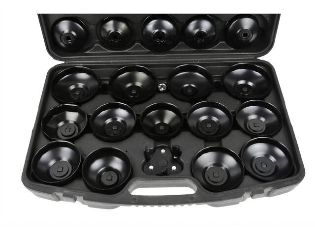 Комплект для зняття масляних фільтрів 30 предметів (краб у комплекті) Geko (G10401) - Фото 3