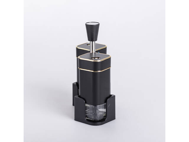 Набір для спецій на підставці 2 баночки для солі та перцю по 120 мл - Фото 3