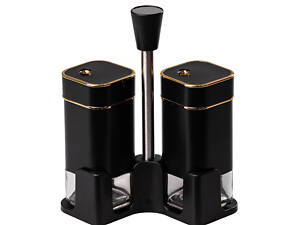 Набор для специй на подставке 2 предмета по 120 мл