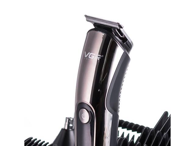 Набор для стрижки волос 5 в 1 машинка, триммер и бритва Vgr V-107 - Фото 7