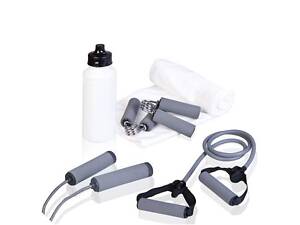 Набор для тренировок LiveUP TRAINING SET серый 6 предметов LS3513