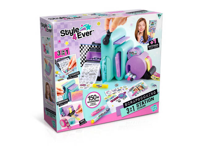 Набор для творчества Canal Toys DIY Style 4 Ever Фабрика скрапбукінгу (OFG275) - Фото 1