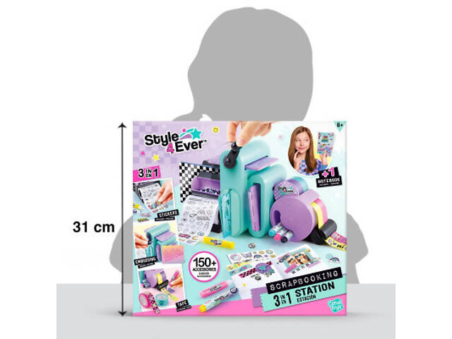 Набор для творчества Canal Toys DIY Style 4 Ever Фабрика скрапбукінгу (OFG275) - Фото 7