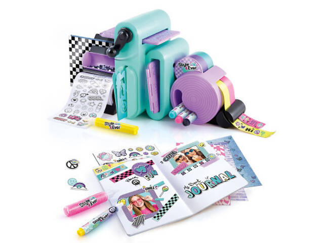 Набор для творчества Canal Toys DIY Style 4 Ever Фабрика скрапбукінгу (OFG275) - Фото 8