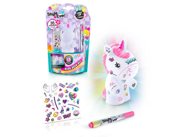 Набір для творчості Canal Toys Style 4 Ever Мій улюбленець Єдиноріг Блистка S (OFG267/1) - Фото 3