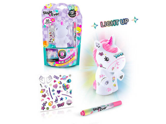 Набір для творчості Canal Toys Style 4 Ever Мій улюбленець Єдиноріг Блистка S (OFG267/1) - Фото 4