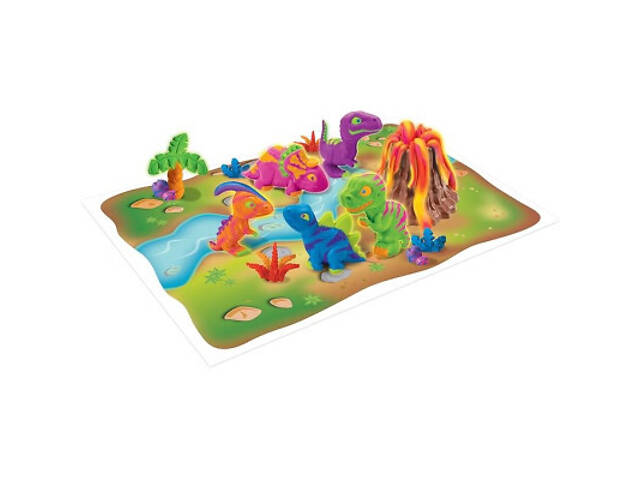 Набор для творчества Cra-Z-Art Динозаври, тісто для ліплення, з формами, набір 14 од (66603CRA) - Фото 2