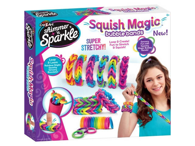 Набір для творчості Cra-Z-Art Squish Magic Bubble Bands виготовлення браслетів (17343CRA) - Фото 1