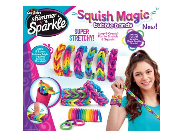 Набір для творчості Cra-Z-Art Squish Magic Bubble Bands виготовлення браслетів (17343CRA) - Фото 2