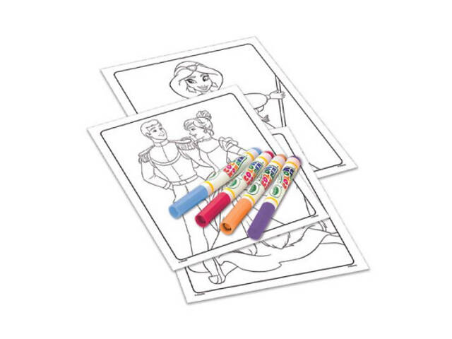 Набір для творчості Crayola Розфарбування Color Wonder Disney Princess, 18 сторінок (75-2813) - Фото 3