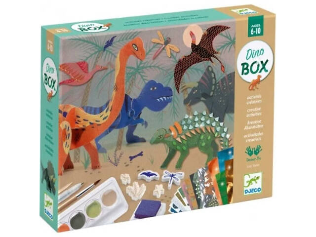 Набор для творчества Djeco Світ динозаврів (DJ09331) - Фото 1