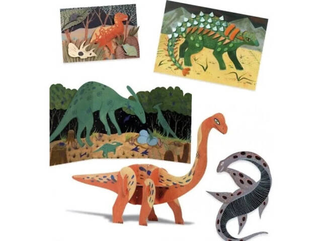 Набор для творчества Djeco Світ динозаврів (DJ09331) - Фото 2