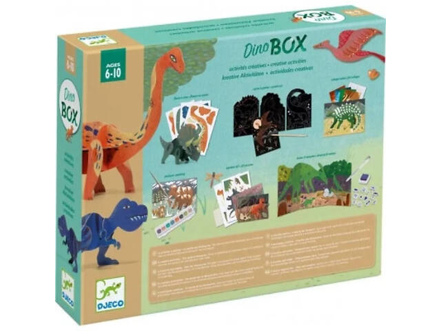 Набор для творчества Djeco Світ динозаврів (DJ09331) - Фото 4