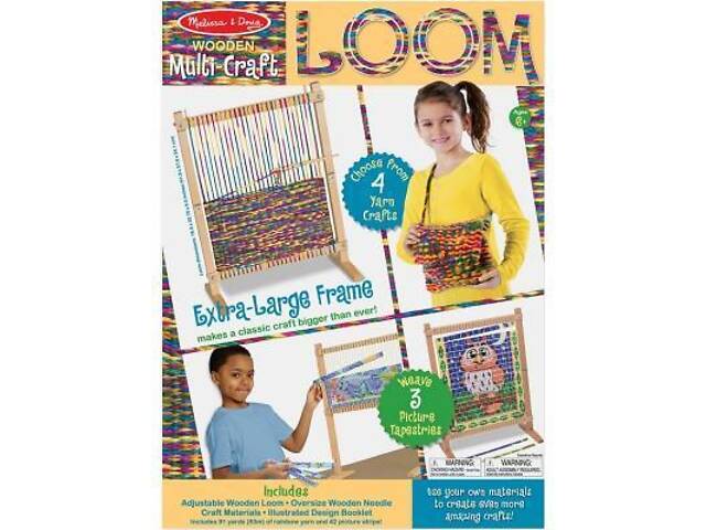Набір для творчості Melissa&Doug Великий ткацький верстат (MD19381) - Фото 1