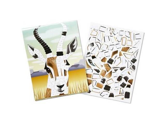 Набір для творчості Melissa&Doug Мозаїчні наклейки Сафарі (MD30160) - Фото 2