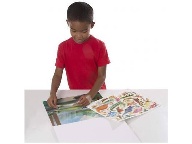 Набір для творчості Melissa&Doug Набір багаторазових наклейок Доісторичний світ (MD9341) - Фото 4