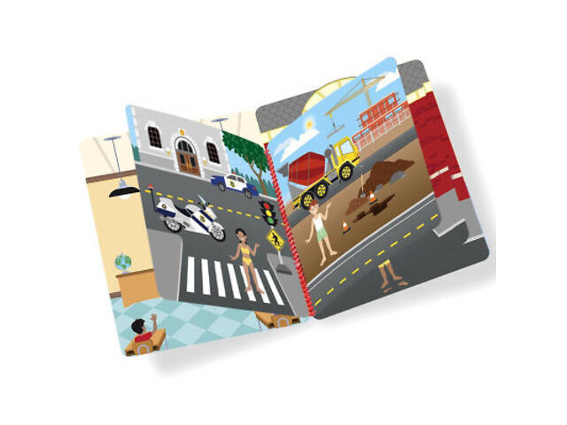 Набір для творчості Melissa&Doug Об'ємні наклейки Професії (MD9426) - Фото 3