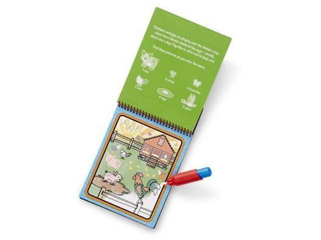 Набір для творчості Melissa&Doug Чарівне водне розфарбовування Домашня ферма (MD19232) - Фото 3