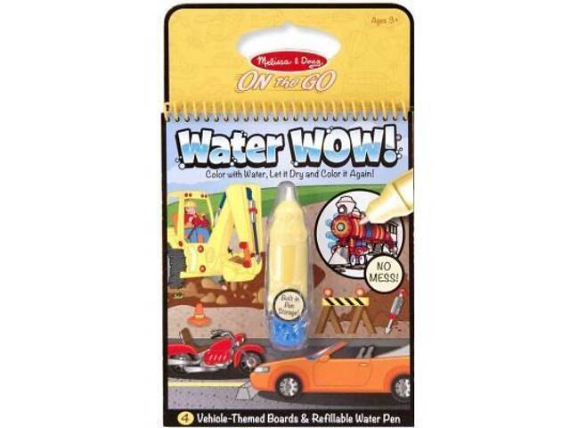 Набір для творчості Melissa&Doug Чарівне водне розфарбовування Транспорт (MD15375) - Фото 1
