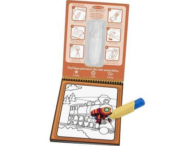 Набір для творчості Melissa&Doug Чарівне водне розфарбовування Транспорт (MD15375) - Фото 2