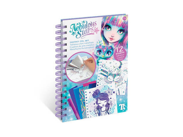 Набір для творчості Nebulous Stars Скетчбук Фантастичне мистецтво з фольги (11025) - Фото 1
