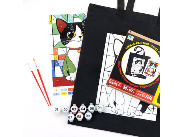 Набор для творчества Rosa Яскравий кіт (4823098545811) - Фото 2