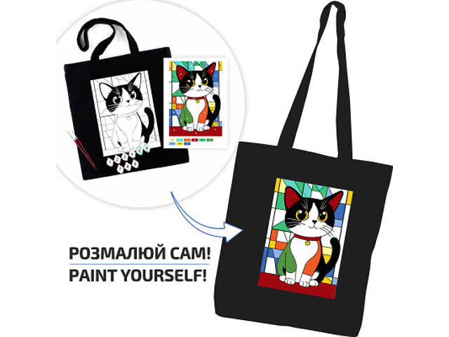 Набор для творчества Rosa Яскравий кіт (4823098545811) - Фото 4