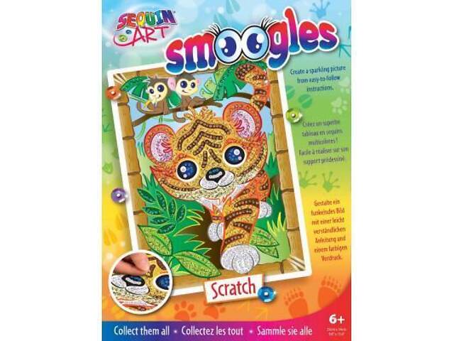 Набір для творчості Sequin Art SMOOGLES Тигр (SA1815) - Фото 1
