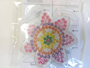Набір для творчості Термомозаїка Мандала кольорові намистини 5 мм пінцет термопапір