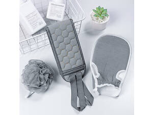 Набір для ванної 10749 3 предмети сірий