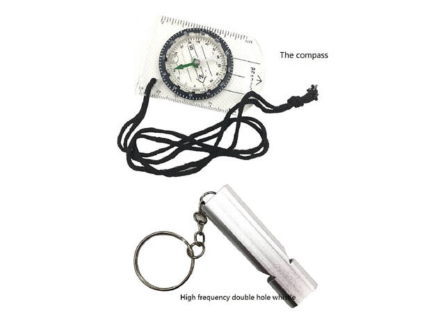 Набор для выживания в лесу, 10 инструментов, герметичный кейс. Набор для экстримального отдыха - Фото 7