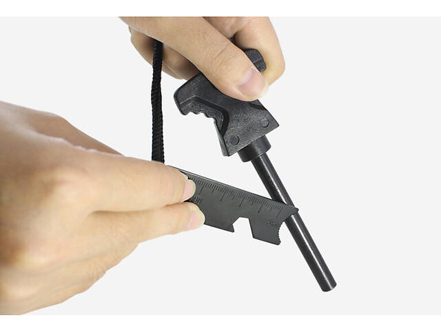 Набор для выживания в лесу, 10 инструментов, герметичный кейс. Набор для экстримального отдыха - Фото 9