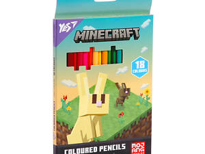 Набор двусторонних цветных карандашей YES Minecraft Spring 290773 36 цветов