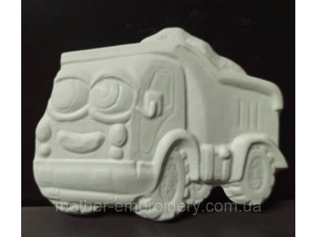 Набор Фигурок из гипса 'Камаз' русалка,гипсовые фигурки для раскрашивания,статуэтки,сад гуашь,своими руками - Фото 1