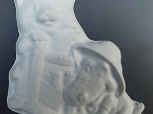 Набір Фігурок з гіпсу 'Мишка і крокодил' гіпсові фігурки для розфарбовування, статуетки, сад гуаш, Чебурашка