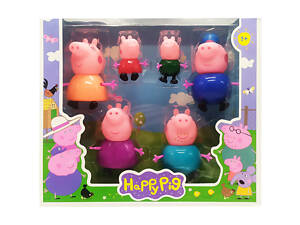 Набор фигурок 'Peppa Pig' PP605-6