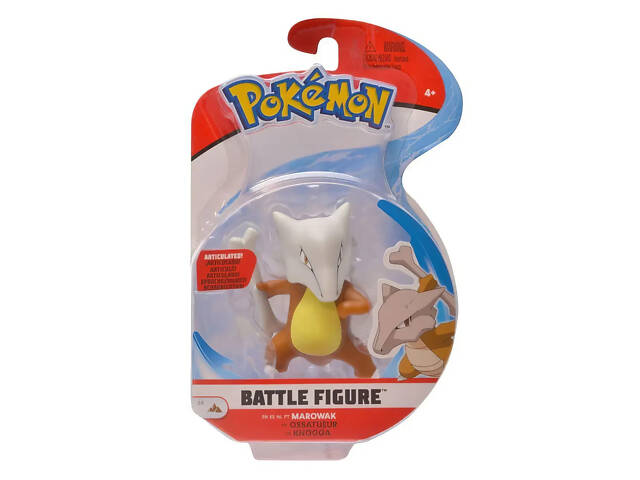 Набір фігурок Покемон 4 в 1 Соббл, Джигліпуф, Псайдак, Маровак 4-9 см - Фото 4