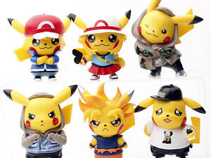 Набір фігурок Покемон Пікачу 6 шт 10 см