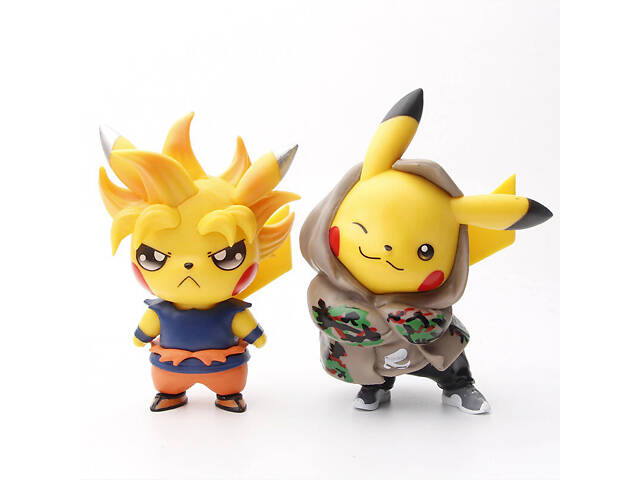 Набір фігурок Покемон Пікачу 6 шт 10 см - Фото 4