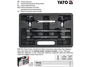 Набор фиксаторы YATO газораспределительной системы FIAT 1.2 16V 5 штук YT-06016
