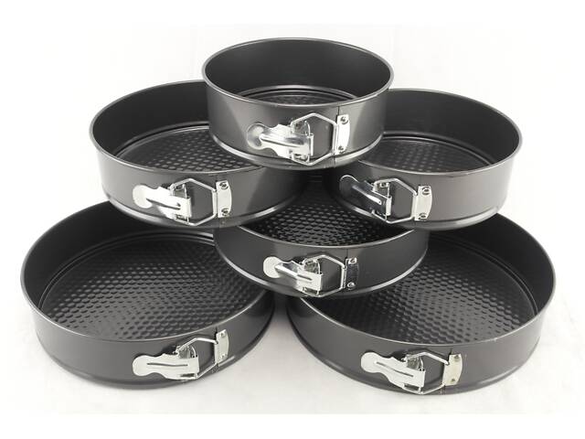 Набор форм для выпечки A-Plus 6 штук 1129 из углеродной стали - Фото 1