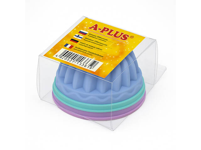 Набір форм силіконових для випікання кексів, мафінів, мінітортиків 6 шт Мікс - Фото 4