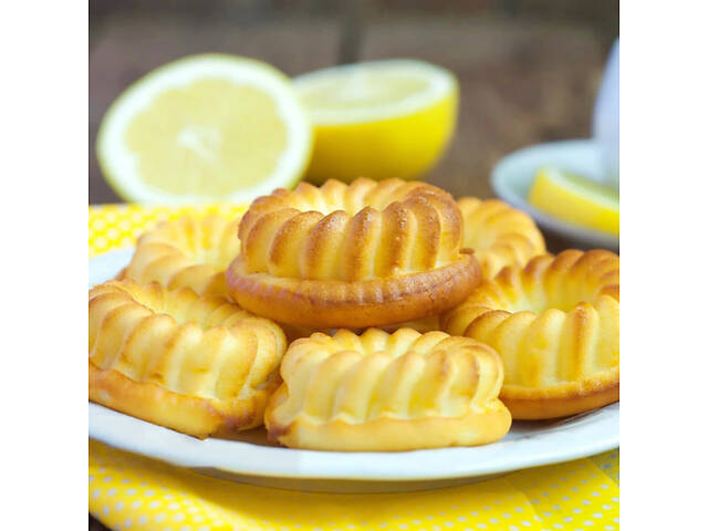 Набір форм силіконових для випікання кексів, мафінів, мінітортиків 6 шт Мікс - Фото 7