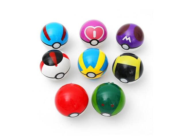 Набір фігурок Pokémon GO 12 шт — ігрові фігурки покемонів у покеболах, подарункова упаковка - Фото 8