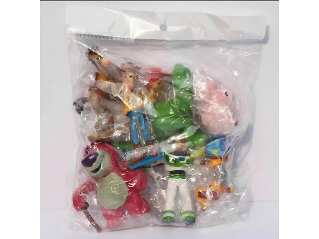 Набір фігурок Історія іграшок RESTEQ 9 шт, Ігрові фігурки із мультфільму Toy Story, Іграшка Toy Story - Фото 3