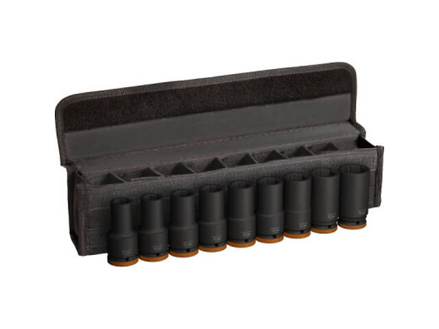 Набір головок Bosch Professional ударних торцевих Deep 9шт, 3/4' (2.608.003.042) - Фото 1