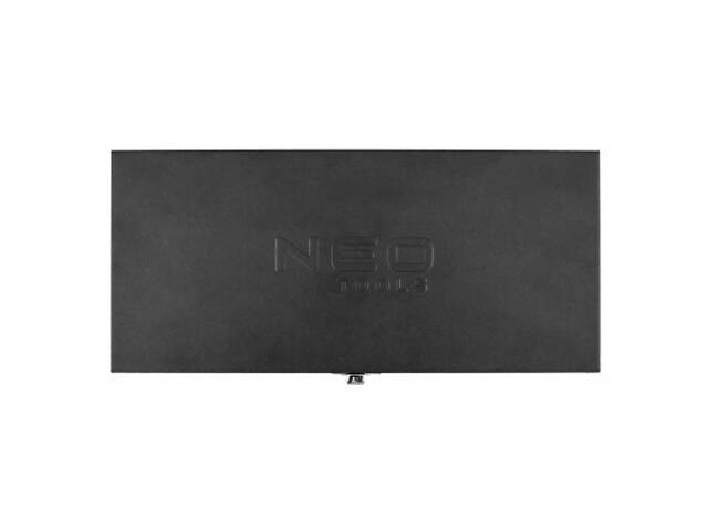 Набір головок Neo Tools 63шт, 1/4', CrV, металевий кейс (10-008) - Фото 6