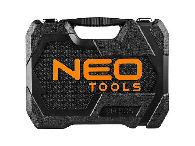 Набор головок Neo Tools 94шт, 1/2', 1/4', CrV, кейс (10-062) - Фото 7