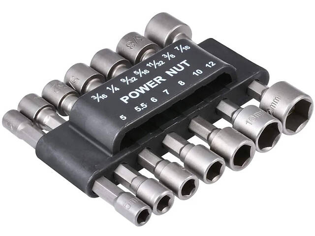 Набір головок торцевих ключів біт для шурупокрута 14 штук ANENG No2070 - Фото 1